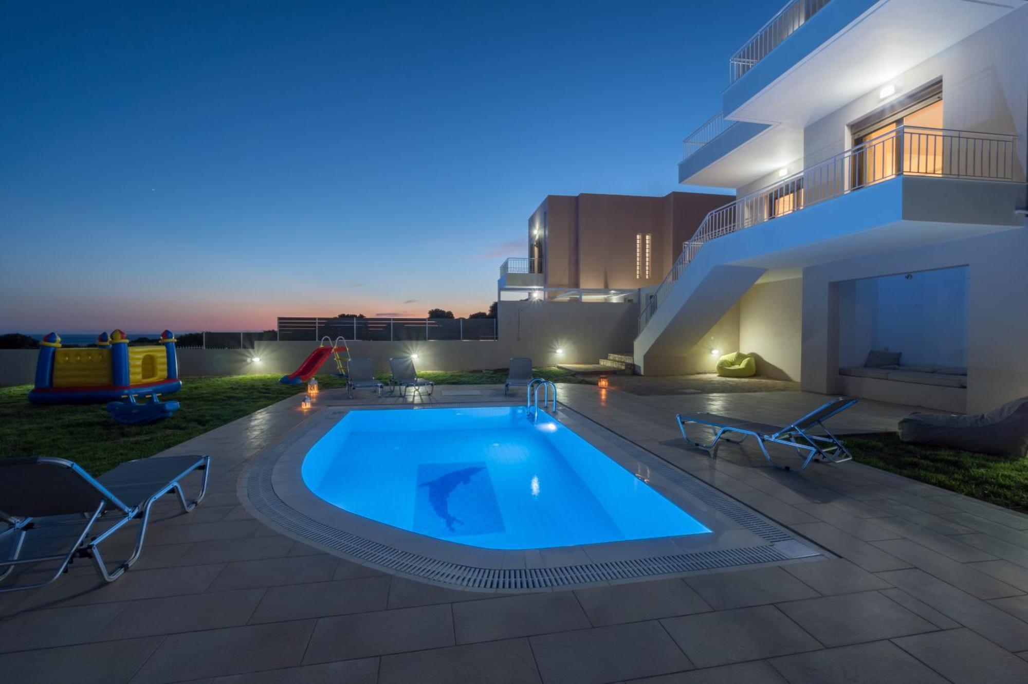 Villa Elysian South Crete Triopetra Exteriér fotografie